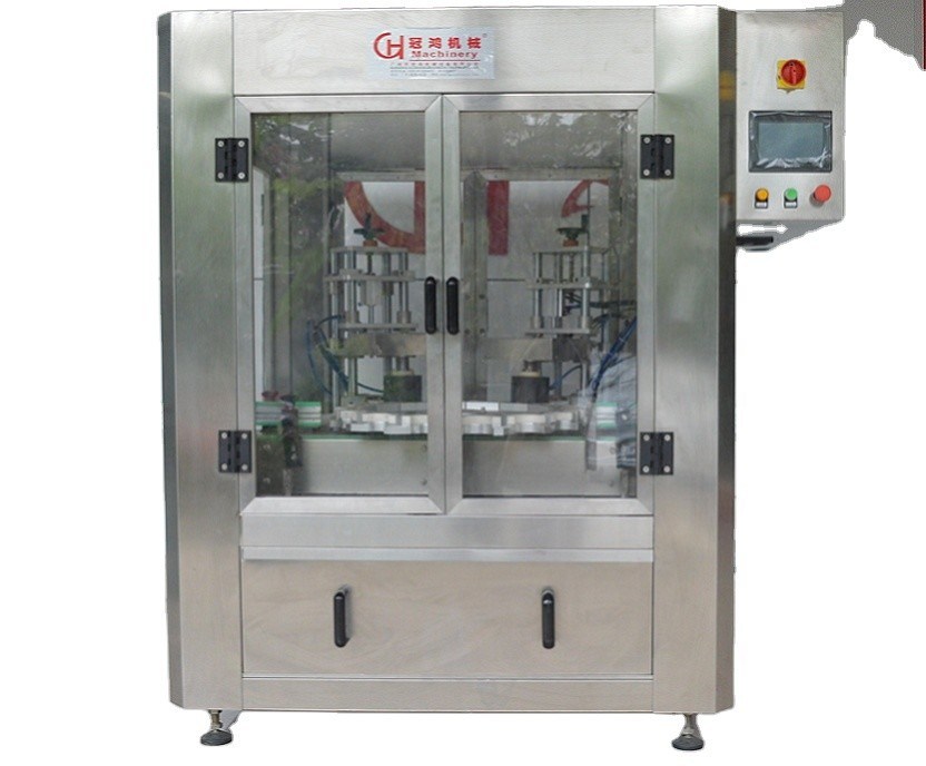 チリソースチャック型ボトル プラグ 漏れ検知 統合マシン