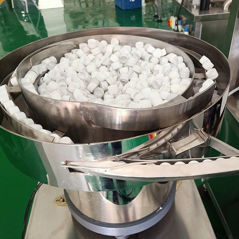 プラスチック製のボトル/チューブ蓋の配給ソート機と小売用プラスチック製の蓋をソートする振動器