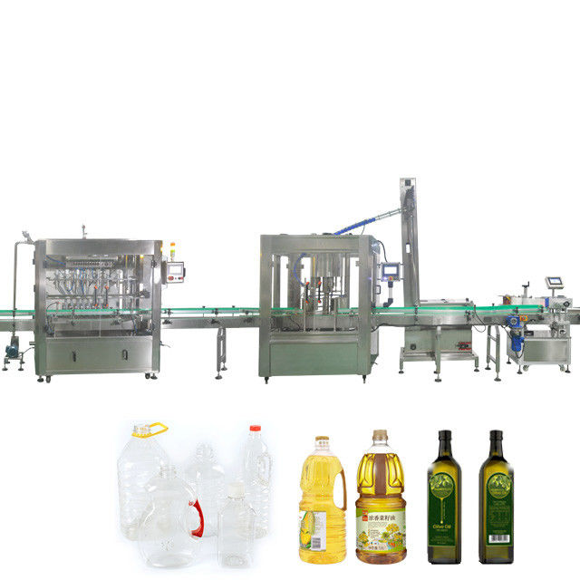 5Lの調理油とココナッツオイル 8つの詰め頭を持つ自動液体詰め機