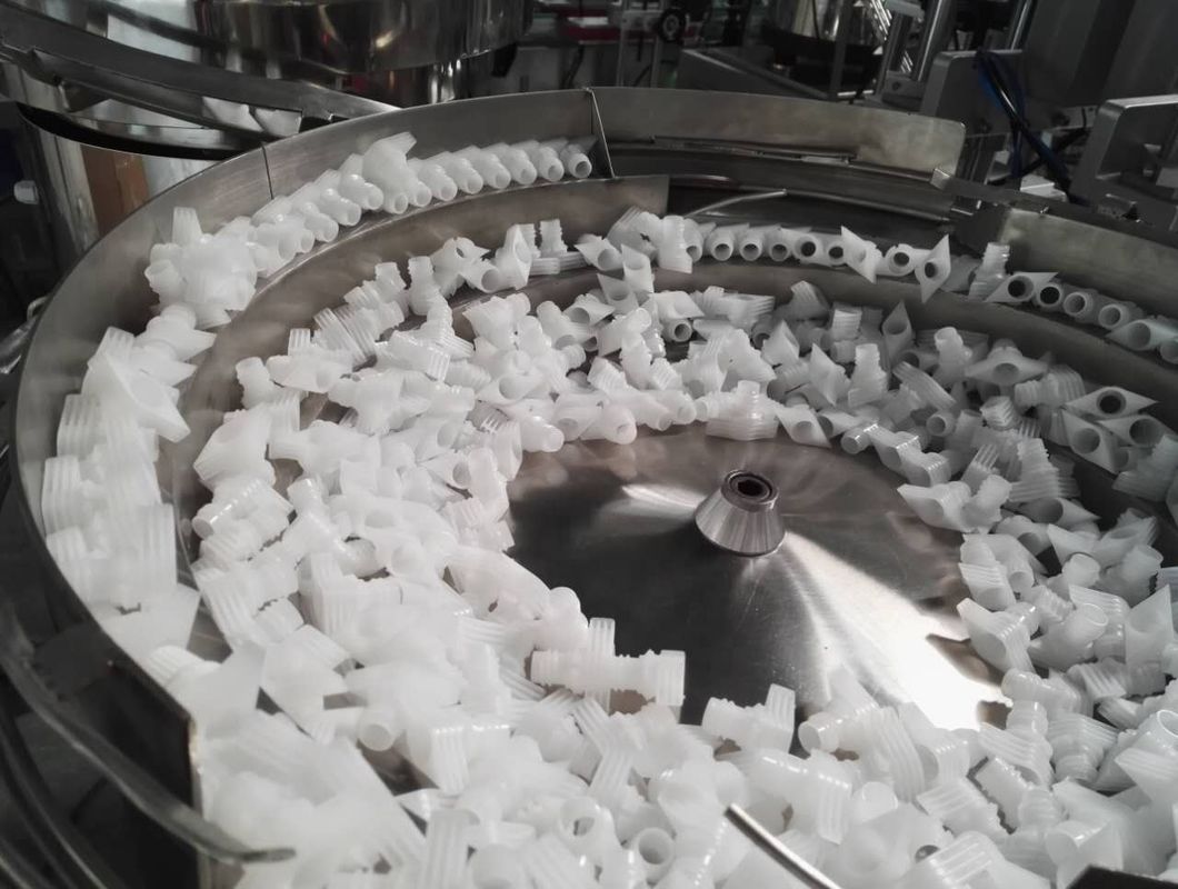 150KGの容量とステンレス鉄304の構造のプラスチック蓋ソート機