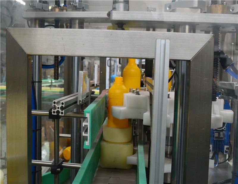 柔軟な製造のための化学ボトルソルター自動回転台給餌システム