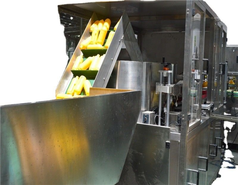 包装機械 プラスチック製の丸いボトル 300kg容量のスクラブラー・ソート機