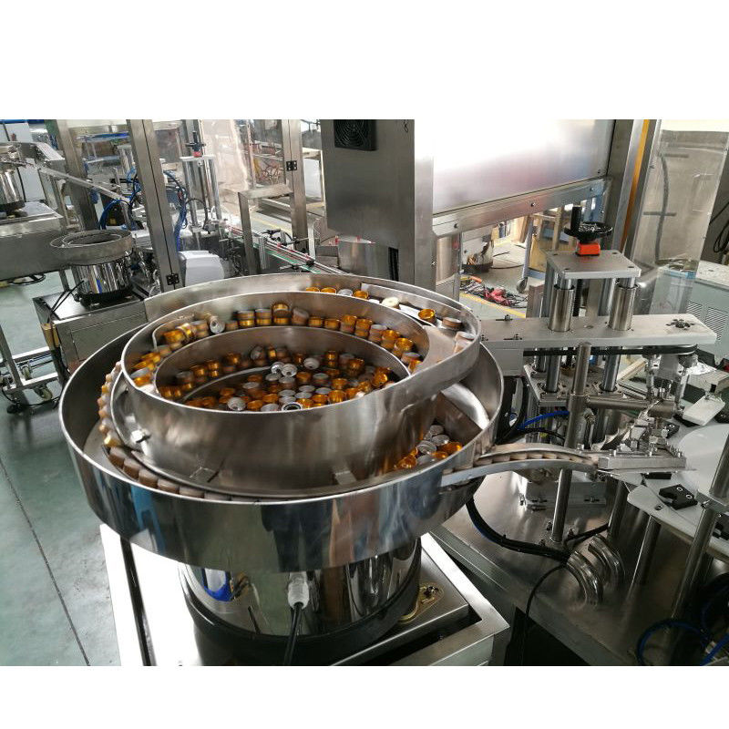 状態 反応剤生産ラインの高速インテリジェントキャップフィッダー 正確なフィッティング