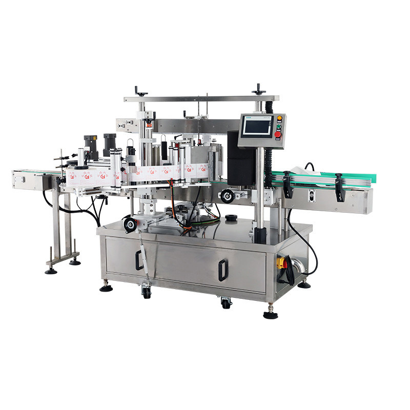 自動ボトルラベル付け機 双面ラベル付けとAC 220V/50HZ電圧