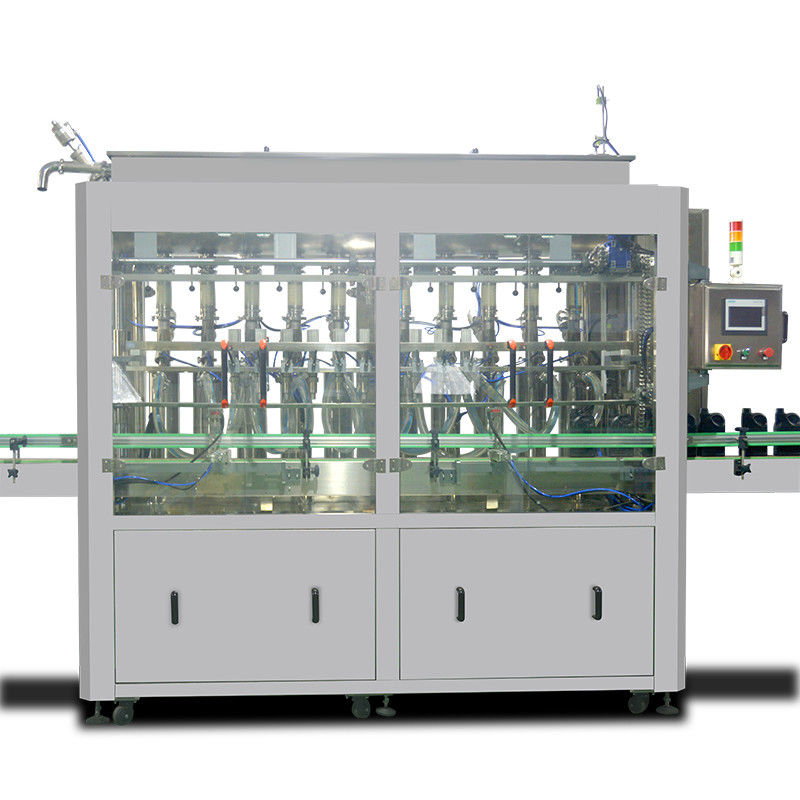23000*2500*2600mm エンジンオイルボトルの蓋を密封するためのラベル印刷機とステッカー機