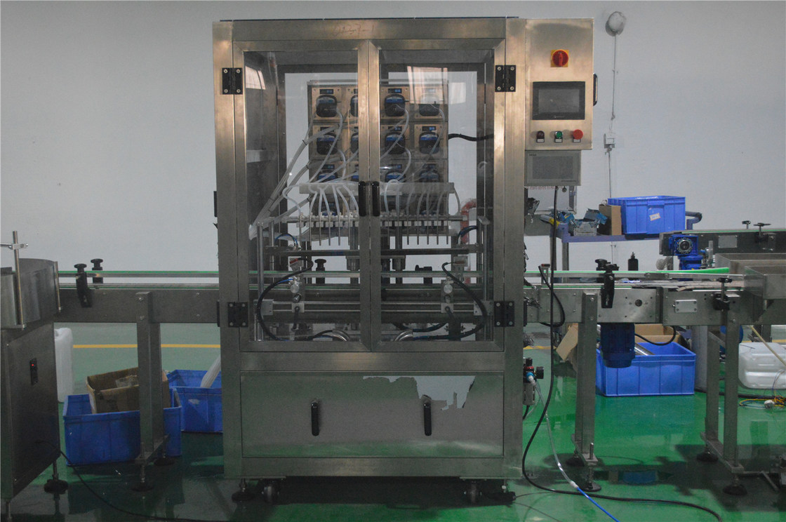 16 頭 皮膚ケア ボトル パースタルティックポンプ 生産ライン