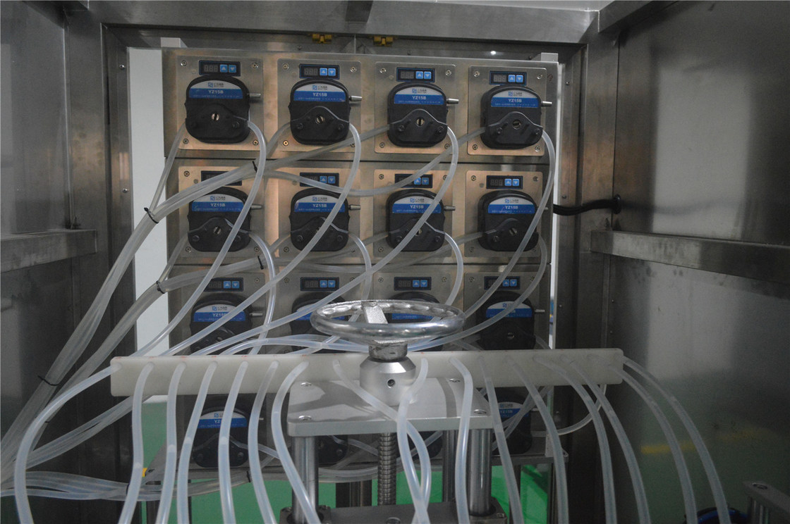 16 頭 皮膚ケア ボトル パースタルティックポンプ 生産ライン