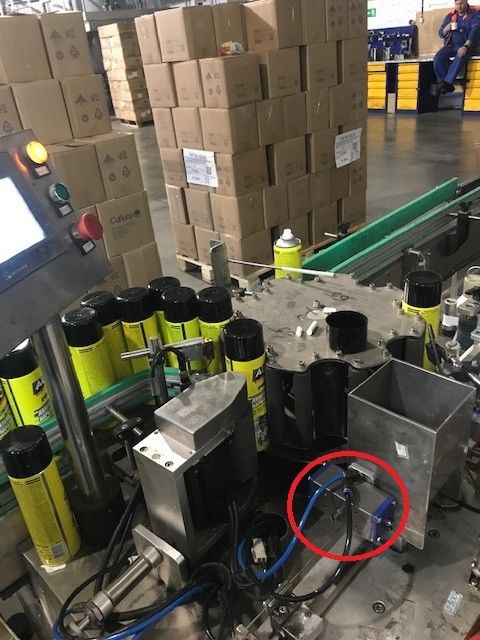 モーターコアコンポーネント ラベル付け機械のスペアパーツのための気圧アクチュエータ 効率性