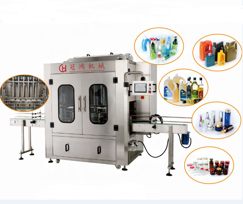 高精度 1.5KW/AC220V 50/60HZ 潤滑油のためのサーボピストン充填機