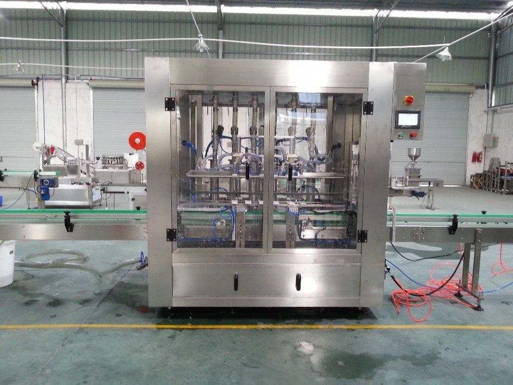 高精度 1.5KW/AC220V 50/60HZ 潤滑油のためのサーボピストン充填機