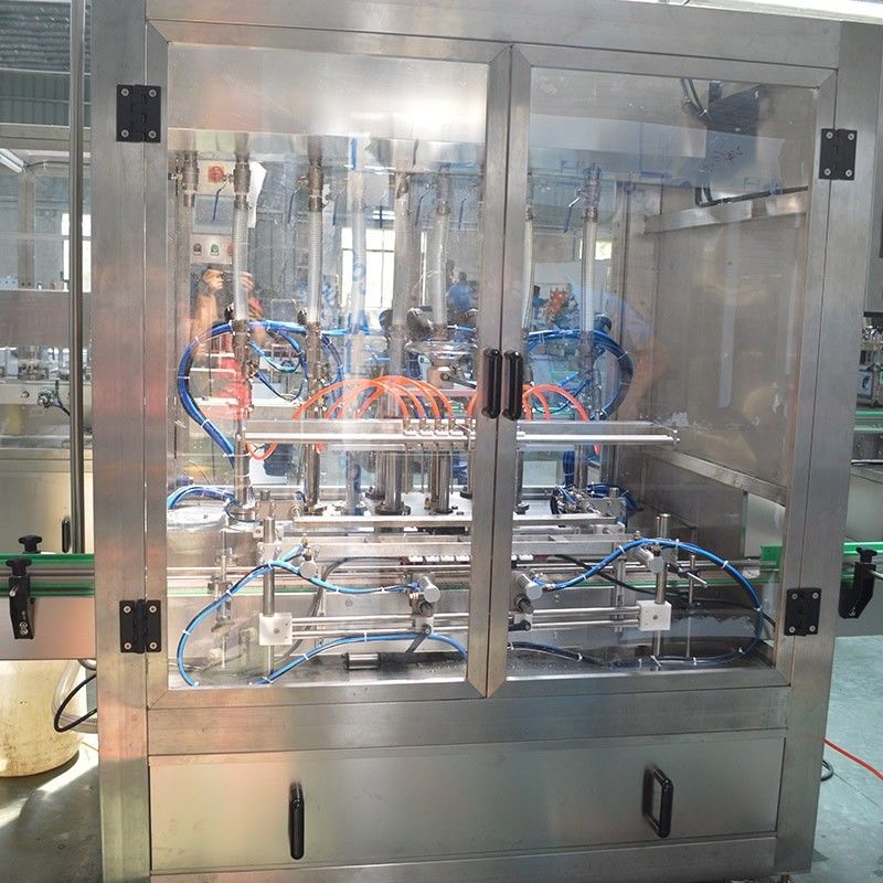 高精度 1.5KW/AC220V 50/60HZ 潤滑油のためのサーボピストン充填機