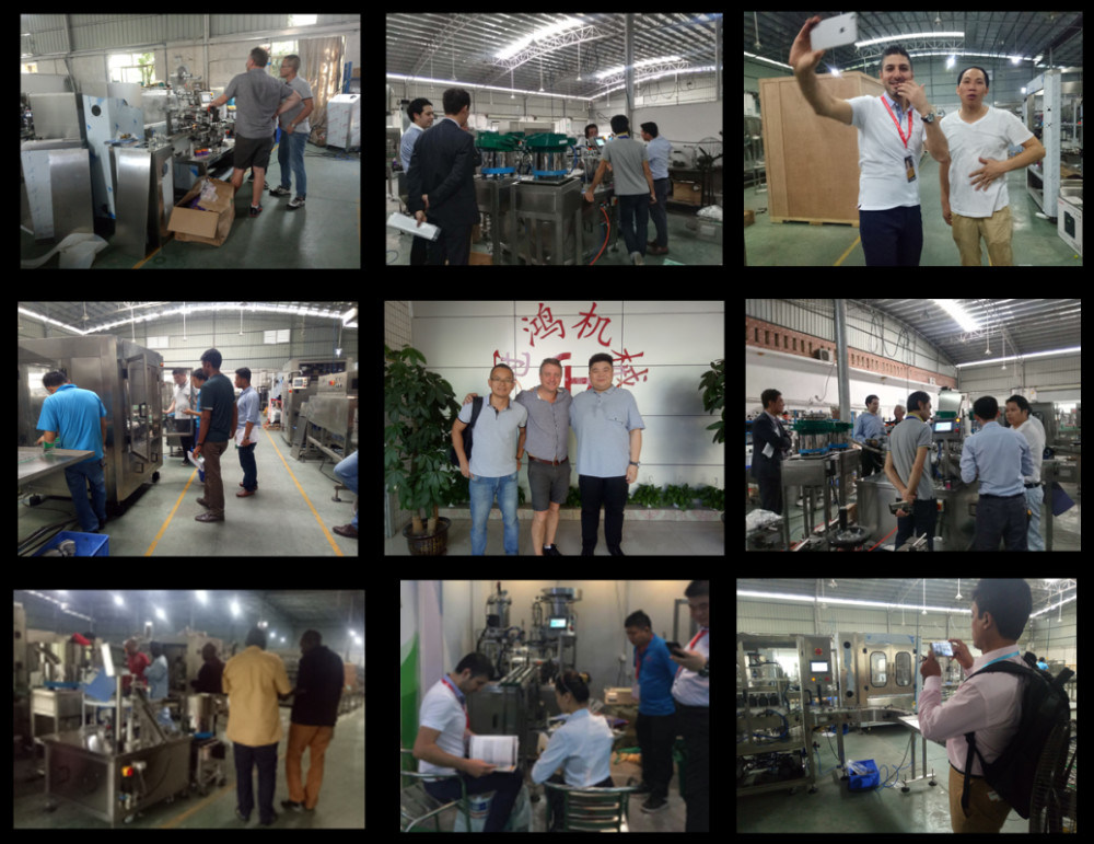 プラスチックボトルキャップ 8ホイール回転螺旋キャピングマシン