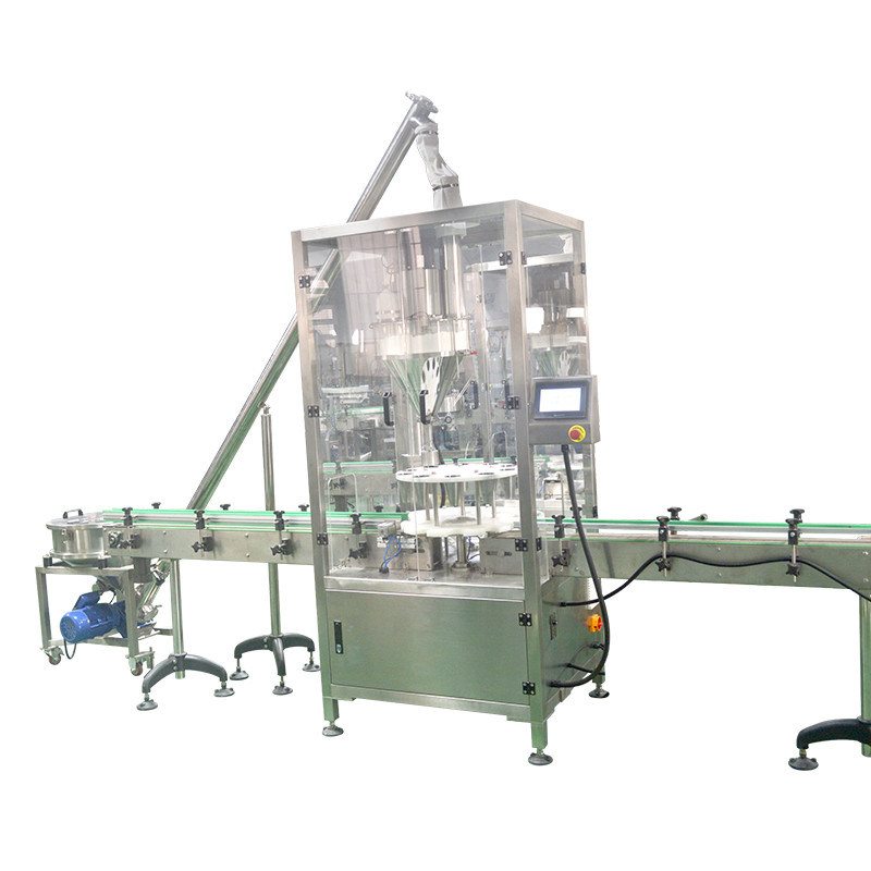 320 KG コアコンポーネント PLC 自動生産のための粉末ボトル詰め設備