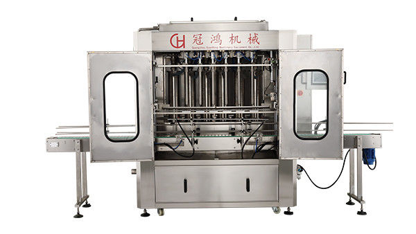 自動4頭液体詰め機 食用油/シャンプー/液体/洗剤の包装用