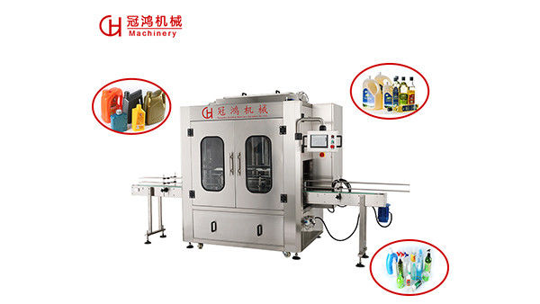 自動4頭液体詰め機 食用油/シャンプー/液体/洗剤の包装用