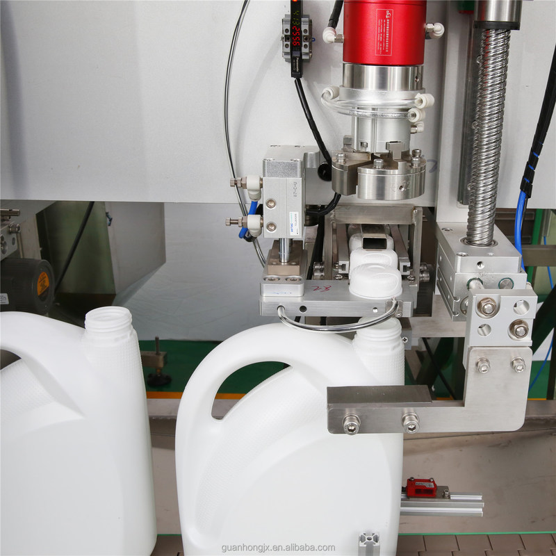 洗濯洗濯洗剤 液体クリーナー 充填 蓋付け ラベル付け 機械