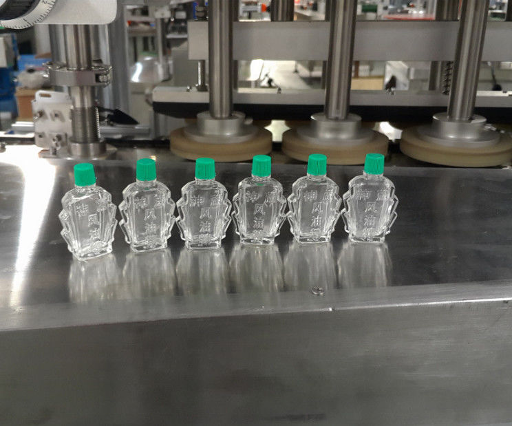 小容量ガラスボトル蓋機 エッセンシャルオイルと薬剤油蓋機