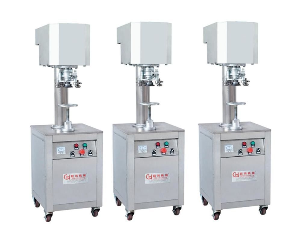 50kgの容量と50-126mmボトル直径ボトルのためのアルミ蓋蓋機