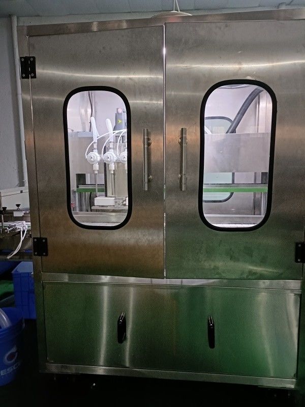 自動硫酸生産ラインのための4頭式セルボピストン型詰め機